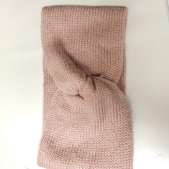 Pink wool headband - Picture 1 of 1